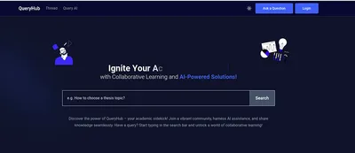 Introducing Queryhub: Revolutionizing Learning with AI-Powered Study Companion